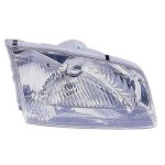 Left (Driver) Headlight Assembly for 2000 - 2002 Mazda 626, Includes Bracket, Composite, Front Headlight Assembly Replacement Housing / Lens / Cover,  GG2A51040B-PFM, Replacement