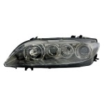 Left (Driver) Headlight Assembly for 2003 - 2005 Mazda 6, Front Headlight Assembly Replacement Housing/Lens/Cover, with Fog Lights, Type 2, Composite;  GK2C510L0C, Replacement