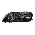 Left (Driver) Headlight Assembly for 2006 - 2008 Mazda 6 Front, Standard Type with Halogen, Composite Material, OEM GP7A510L0B, Replacement