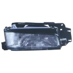 Right (Passenger) Headlight Assembly for 1990 - 1995 Mazda 323, Front Replacement Housing / Lens / Cover, Composite,  8DBR51030B, Replacement
