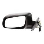 Power Mirror for Mitsubishi Lancer 2008-2014, Left (Driver) Side, Manual Folding, Non-Heated, Textured, Replacement