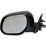 Power Mirror for Mitsubishi Outlander 2010-2013, Left (Driver), Manual Folding, Heated, Paintable, without Signal Light, Replacement