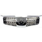 Grille for 2004-2006 Nissan Maxima with Chrome Shell and Insert, Replacement