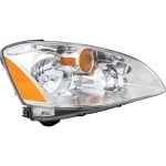 2002 - 2004 Nissan Altima Front Headlight Assembly Replacement Housing / Lens / Cover - Right (Passenger) Side
