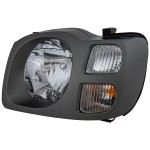 Headlight Assembly for 2002-2004 Nissan XTERRA, Left (Driver) Side, Halogen, SE Model, Replacement