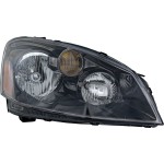 Headlight Assembly for 2005-2006 Nissan Altima, Right (Passenger) Halogen Light, Fits S/SE/SL Model, Replacement