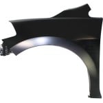 Front Fender for Nissan Versa 2007-2012, Left (Driver), Primed (Ready to Paint), Suitable for Hatchback/Sedan (2007-2011), Steel, without Signal Light Hole, Replacement