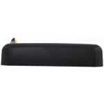 Front Exterior Door Handle for 1986-1997 Nissan Pickup, Right (Passenger), Plastic, Textured Black, Without Keyhole, Replacement