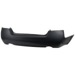Rear Bumper Cover for Nissan Altima Sedan, 2007-2012, Primed (Ready to Paint), Replacement (CAPA Certified)