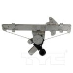 Front Right (Passenger) Door Glass Regulator with Motor for 2016 - 2021 Nissan Maxima,  807204RA0A-PFM, Power Window Regulator & Motor Assembly; Replacement