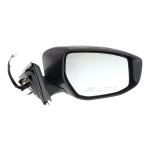 Power Mirror for Nissan Altima 2013-2018, Right (Passenger), Manual Folding, Non-Heated, Paintable, with In-housing Signal Light, Without Auto Dimming, Blind Spot Detection and Memory, Replacement