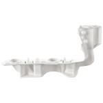 Front Bumper Bracket, Right (Passenger) Side Bumper Cover Guide for Audi A4/S4 2017-2019, Replacement
