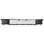 Textured Black Front Bumper Grille for Acura TSX 2009-2010, 2.4L Engine, Replacement