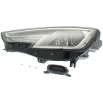 Headlight Lens and Housing for Audi A4 2017-2019 / A4 ALLROAD 2017-2019, Xenon, Left (Driver), without HID Kit, Sedan/Wagon, Replacement (CAPA Certified)