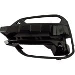 Front Bumper Grille Left (Driver) Side for BMW X3 2018-2021, 30I Models, Gloss Black, without M Sport Package, with Park Distance Control Sensor Holes, Replacement