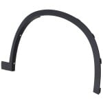 Front Wheel Opening Molding for BMW X1 2016-2022, Right (Passenger), Textured Black, Without M Package, Replacement