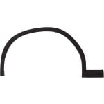 Front Wheel Opening Molding Left (Driver) for BMW X3 2018-2023, X4 2019-2021, 30I Model, XLine/Luxury Line, Replacement