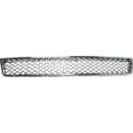 Front Bumper Grille for Chevrolet Tahoe (2007-2014), Avalanche (2007-2013), Lower, Plastic, Chrome, Replacement