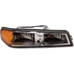Corner Light Assembly for Chevrolet Colorado 2005-2007, Right (Passenger), Park/Signal Light, Chrome Interior, Xtreme Model, Replacement