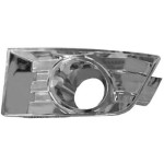Front Fog Light Molding for Ford Edge 2007-2010, Left (Driver), Chrome, Replacement