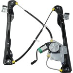 Power Front Window Regulator with Motor for Ford Focus 2000-2007, Left (Driver), 4-Door/5-Door, Replacement