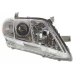 Headlight for Toyota Camry 2007-2009, Right (Passenger) Side, Lens and Housing, Excludes Hybrid Model, Fits Japan Built Vehicle, Replacement