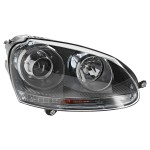 Headlight for Volkswagen Jetta 2005-2010 Right (Passenger), Without Bulb, Xenon, Fits 2005 2.5/ TDI Model, Replacement
