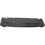 Front Lower Valance for Audi A4 2013-2016, Black, without S-Line Package, Sedan/Wagon, Replacement
