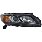 Headlight Assembly for Acura ILX 2013-2015, Right (Passenger) Side, Halogen, Replacement