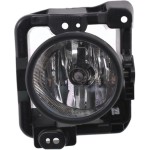 Front Fog Light Assembly for Acura TSX Sedan 2009-2010, Left (Driver), Replacement