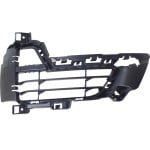 Front Bumper Grille for BMW X5 2014-2018, Outer, Right (Passenger), Textured Black Finish, Open Grid Design, Without M Sport Line, Replacement
