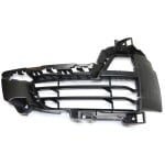 Front Bumper Grille for BMW X5 2014-2018, Left (Driver) Side, Outer, Textured Black, Open Grid, without M Sport Line, Replacement