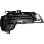 Front Bumper Grille for BMW X5 2014-2018, Left (Driver) Side, Outer, Textured Black, Closed Grid, w/o M Sport Line, Replacement