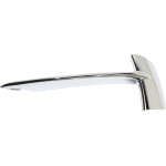 Front Bumper Molding for BMW X5 2014-2018, Left (Driver) Side Grille Cover, Chrome, Without M Sport Line, Type 1, Luxury Line, Replacement