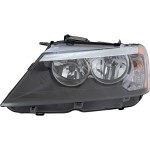 Headlight Assembly for BMW X3 2011-2014, Left (Driver), Halogen, Replacement