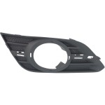 Front Fog Light Molding for Buick Encore 2013-2016, Left (Driver), Textured Black, Replacement