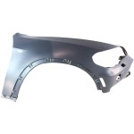 Front Fender for BMW X5 2007-2010 Right (Passenger), Primed (Ready to Paint), Excluding M Models, with Signal Light and Reflector Hole, with Headlight Washer Hole, Replacement