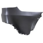 Rear Bumper End for BMW X5 2007-2010, Right (Passenger) Side, Primed (Ready to Paint), Excludes M Models, Replacement