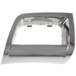 Front Fog Light Molding for Chevrolet Trailblazer 2006-2009, Right (Passenger) Side, Chrome, Replacement
