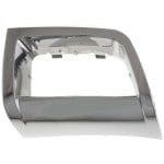 Front Fog Light Molding for Chevrolet Trailblazer 2006-2009, Left (Driver), Chrome, Replacement