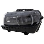 Headlight Assembly for Chevrolet Camaro 2014-2015, Left (Driver), HID/Xenon, with HID Kit, LT/SS Model, with RS Package, Convertible/Coupe, Replacement (CAPA Certified)