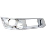 Front Fog Light Molding for CTS 2008-2015 Right (Passenger), Chrome, for 2008-2014 Sedan, 2010-2014 Wagon, 2011-2015 Coupe with HID Headlights, Replacement
