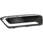 Fog Light Cover for Chevrolet IMPALA 2014-2020 Right (Passenger), Excludes Midnight Black Package, Includes Daytime Running Lights, LTZ/Premier Models, Replacement