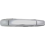 Rear Exterior Door Handle in Chrome for Chevrolet Silverado 1500 (2007-2013), 2500 HD/3500 HD (2007-2014) Right (Passenger), Without Key Hole, Excludes 2007 Classic Model, Replacement