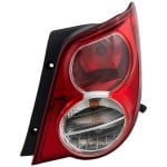 Tail Light Assembly for Chevrolet Sonic Sedan 2012-2016, Right (Passenger) Side, Replacement
