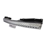 Upper Grille for Chevrolet Tahoe 2007-2014/Avalanche 2007-2013, All Chrome, Plastic, Replacement