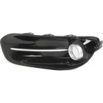 Front Fog Light Molding for Dodge Dart 2013-2016, Right (Passenger), Primed (Ready to Paint), Replacement