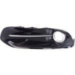 Front Fog Light Molding for Dart 2013-2016, Left (Driver), Primed (Ready to Paint), Replacement