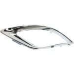 Front Fog Light Molding for Dodge Durango 2014-2020, Left (Driver) Side, Chrome, fitting Citadel, GT, Limited, SXT Models, Replacement (CAPA Certified)