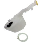 Washer Reservoir Assembly with Dual Pump, Cap, and Sensor Hole for 2001-2003 Dodge Caravan, Replacement